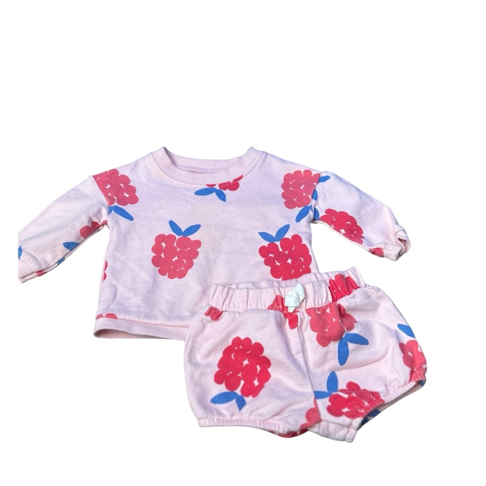 Carters baby girl matching set size newborn